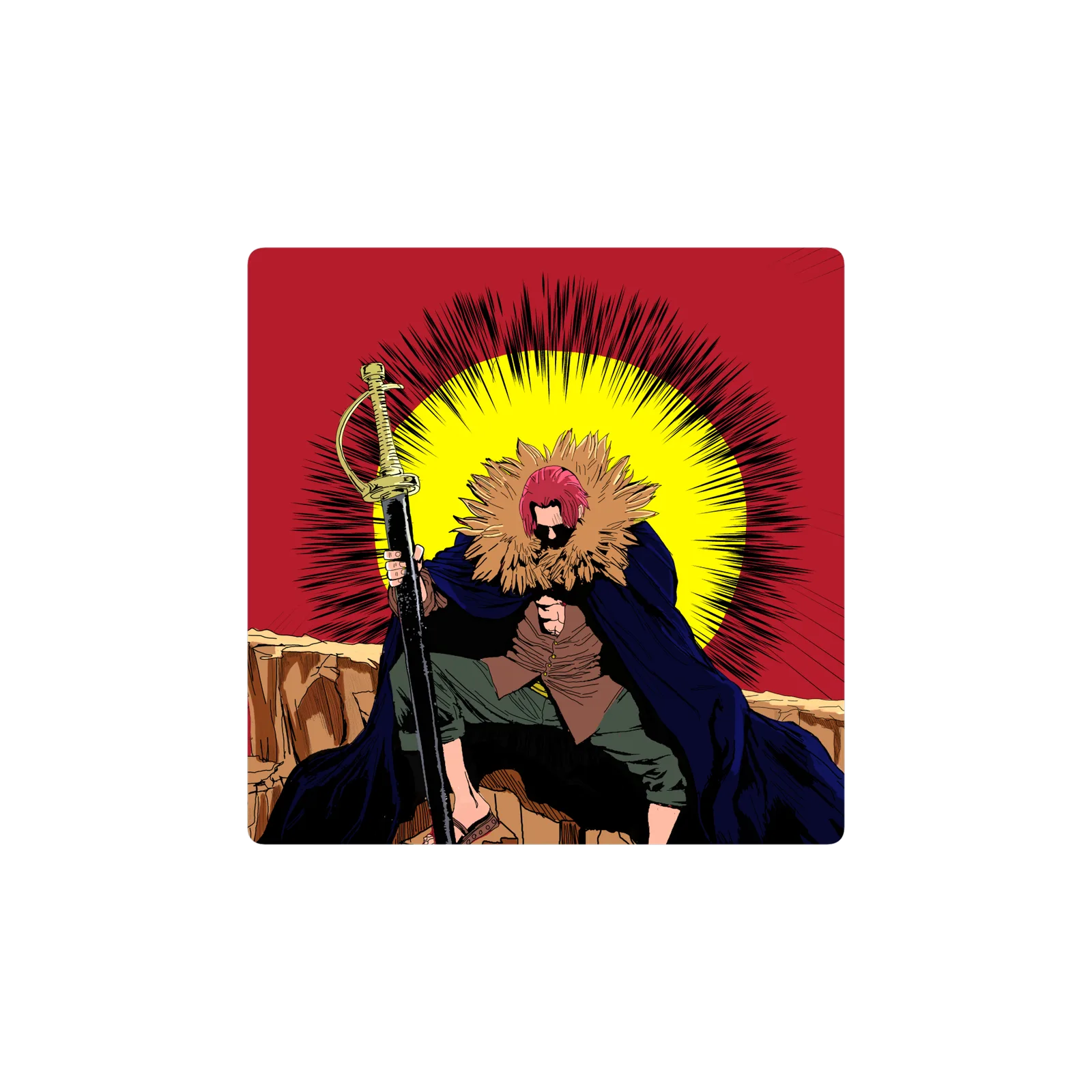 luffy rojo