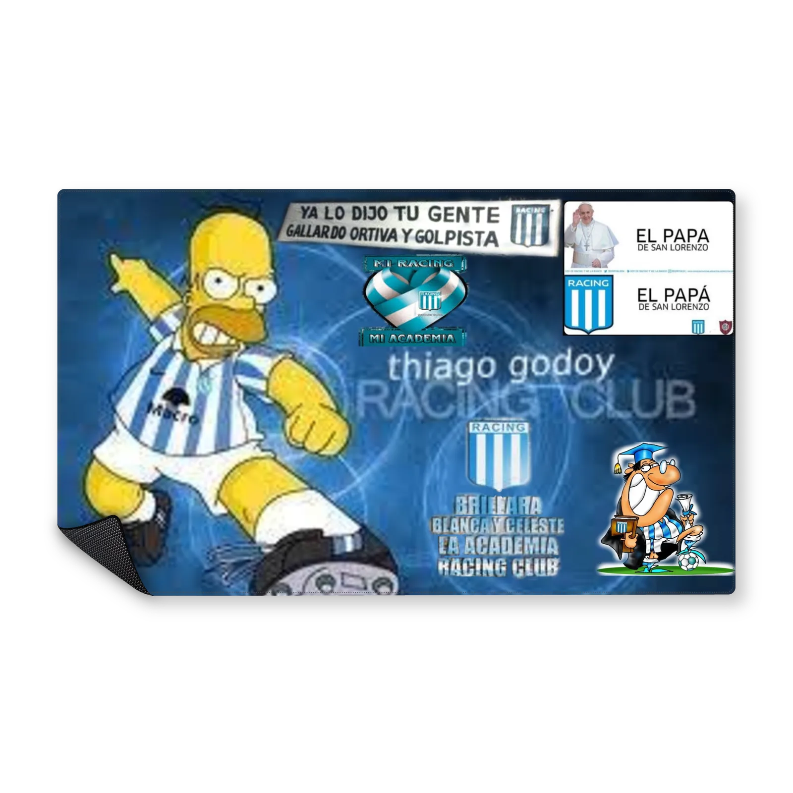 Mousepad Thiago Godoy regalo 100x60 Classic | Custom