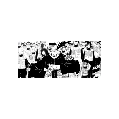 Mousepad Naruto B&W 90x40 PRO | Custom