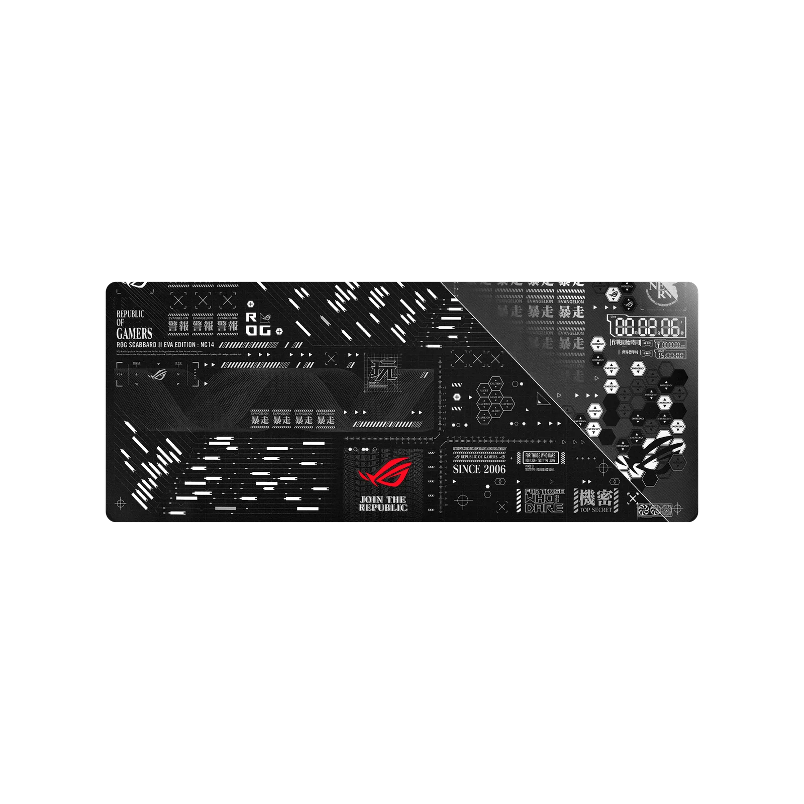 Mousepad Asus Rog Evangelion 100x40 PRO | Custom