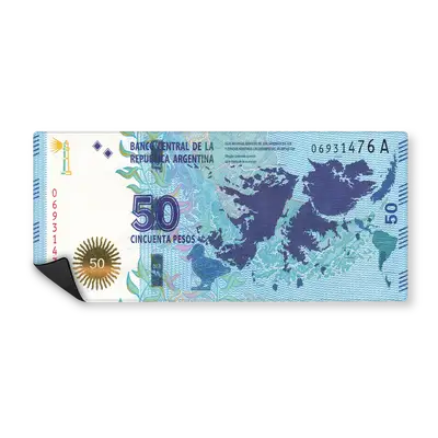 Mousepad 50 Pesos Malvinas Classic | NOTMID