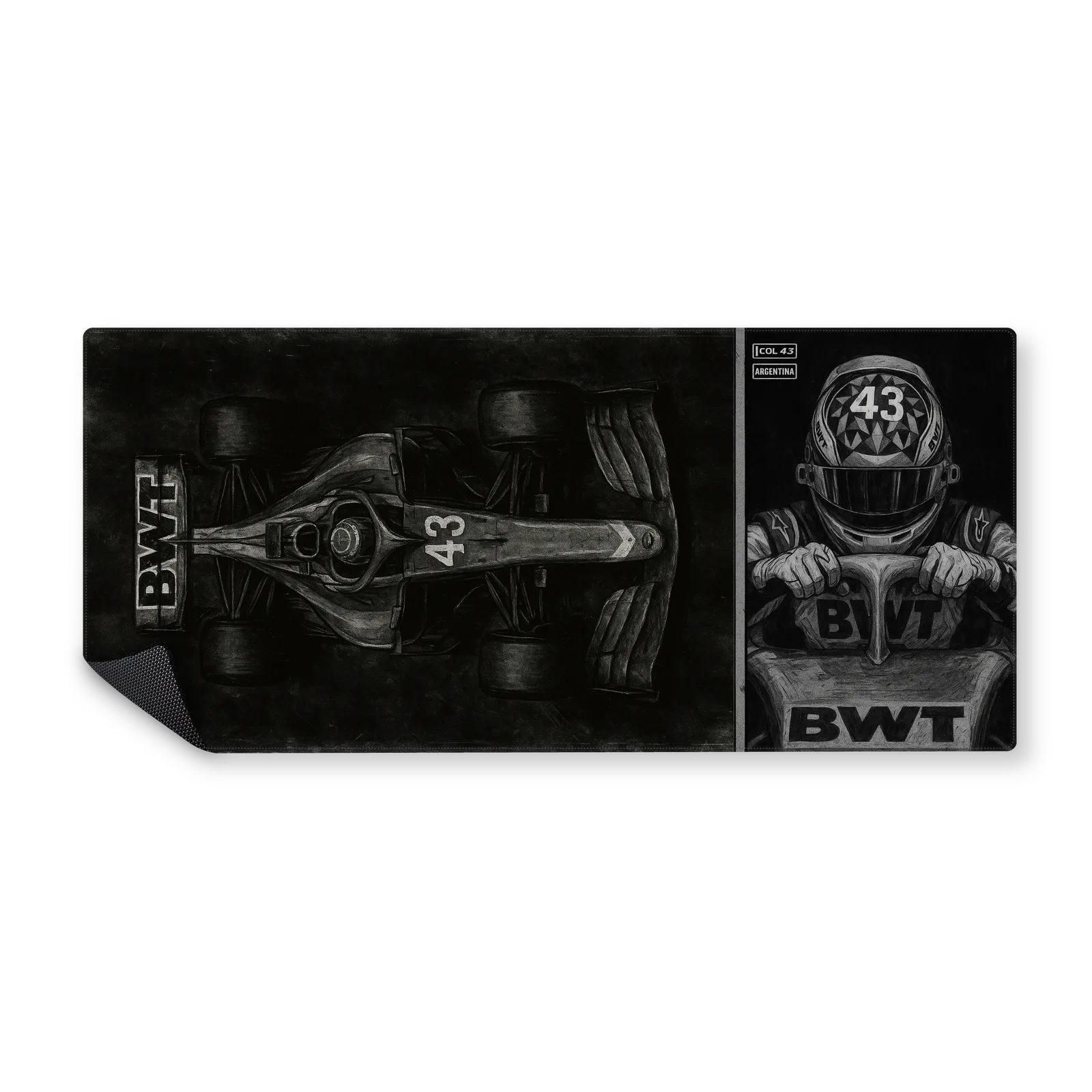 Mousepad Colapinto F1 Classic | NOTMID