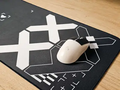 Mousepad X White Serie Classic de NOTMID, foto 2