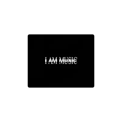 Mousepad I am music 50x40 Classic | Custom