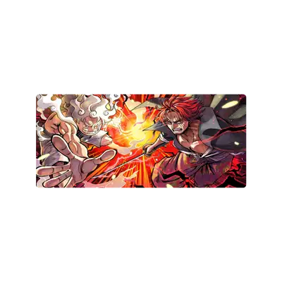 Mousepad luffy y shanks 90x40 Classic | Custom