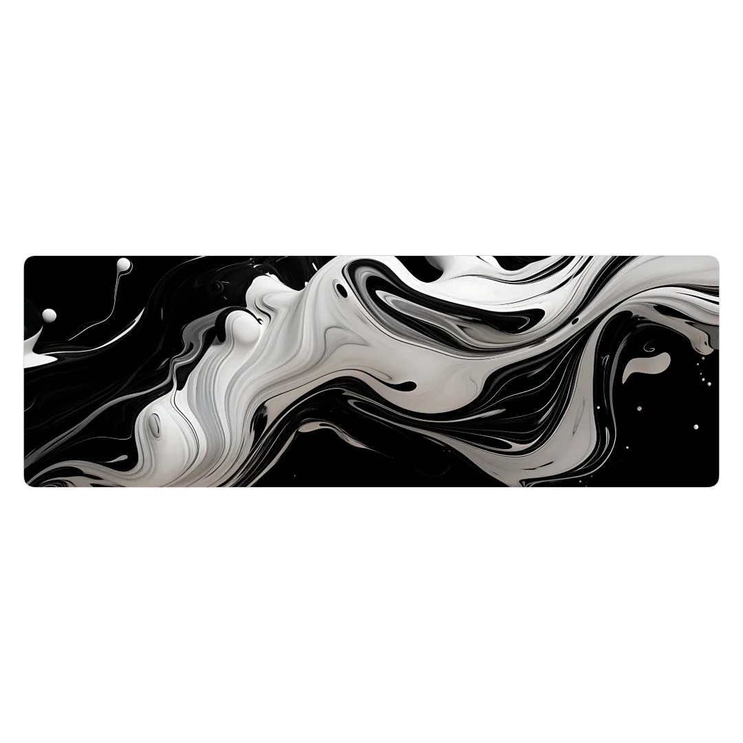 Liquid black and blanco