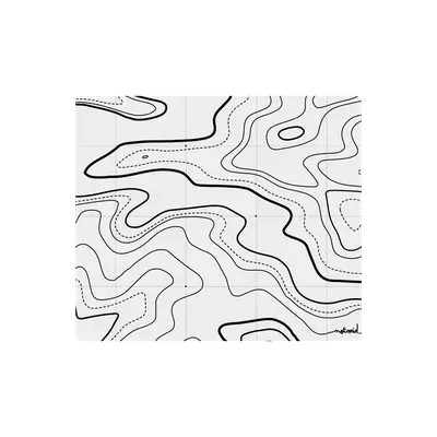 Mousepad Serie Ultra Topográfico |  NOTMID