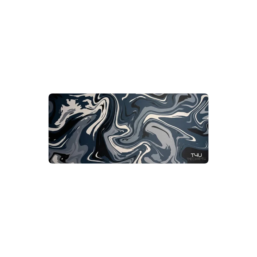 Mouse pad Luquid oleo azul