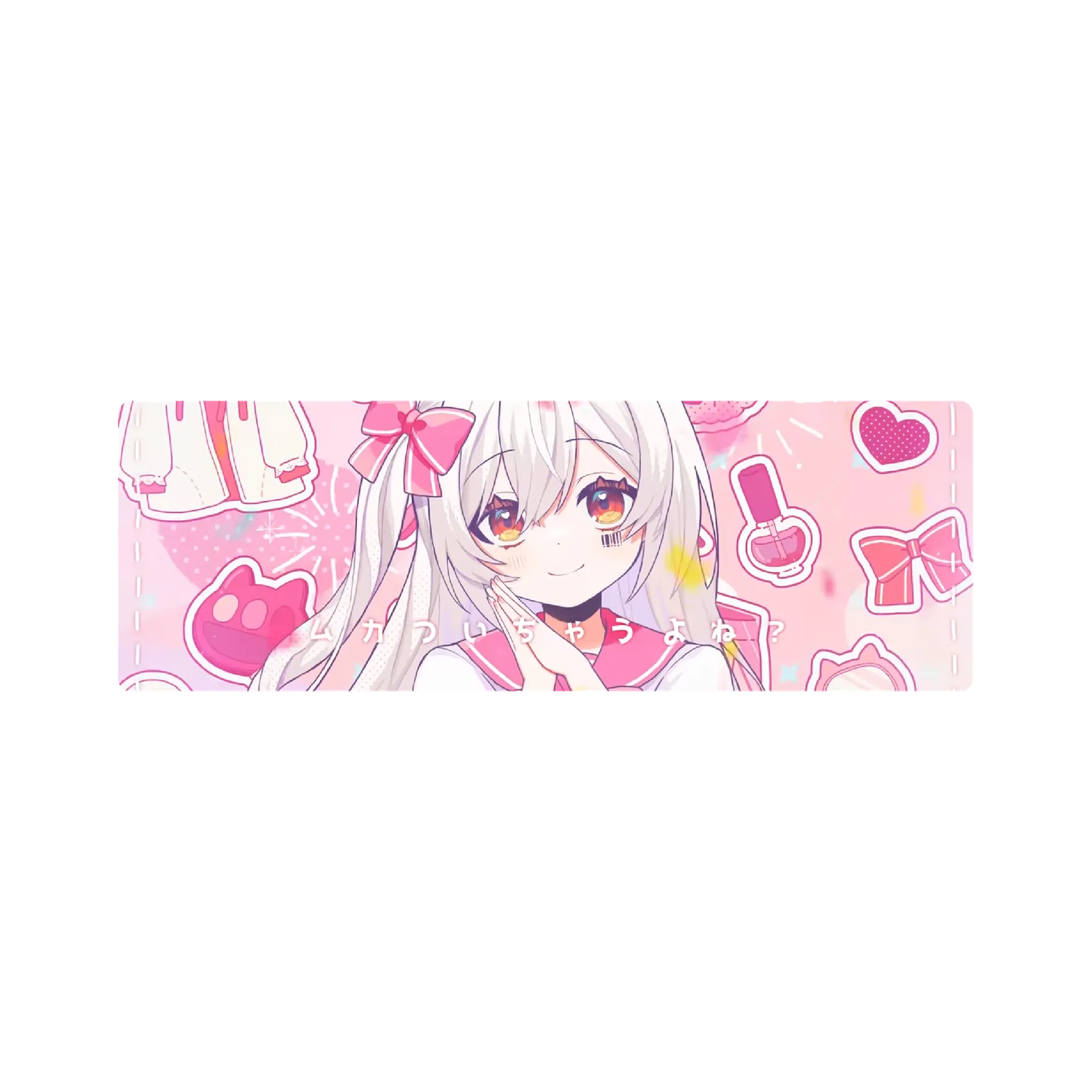 Mousepad Mafumafu kawaikute gomen 120x40 Classic | Custom