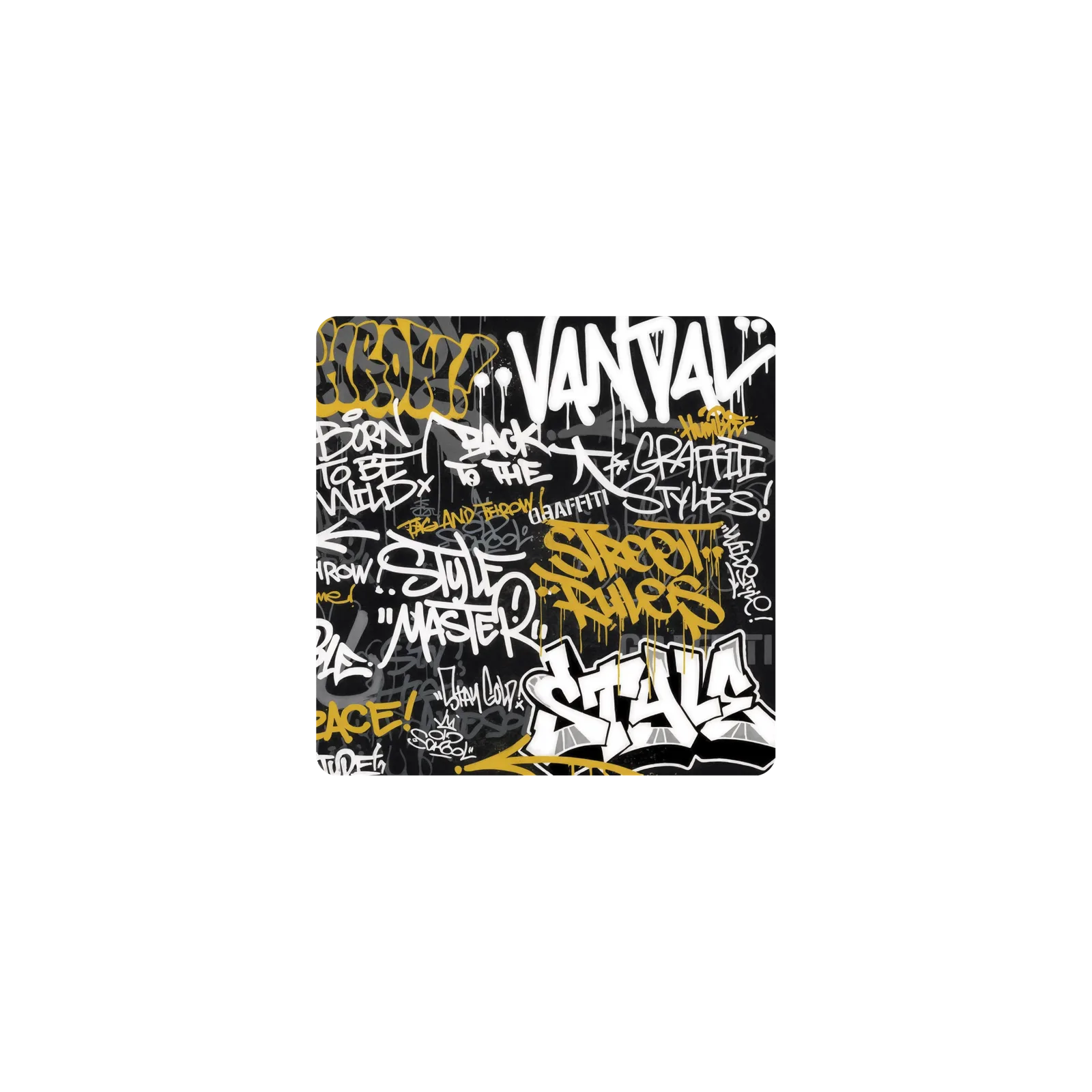Mousepad Graffiti 45x45 Classic | Custom