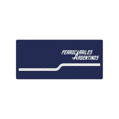 Mousepad Ferrocarriles Argentinos 56x25 Classic | Custom