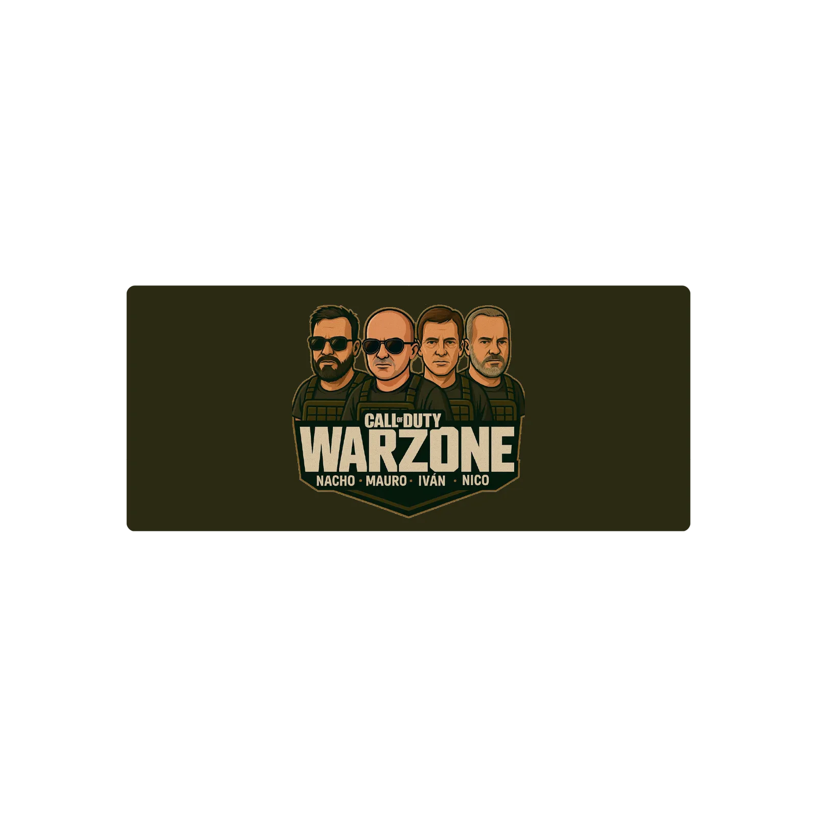 Mousepad Warzone 70x30 Classic | Custom