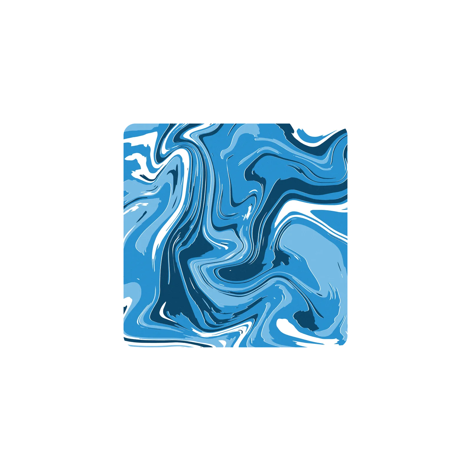 Mousepad tonos azules y celestes bien fachero 50x50 PRO | Custom