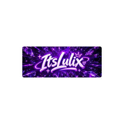 Mousepad ItsLulix 82x32 PRO | Custom
