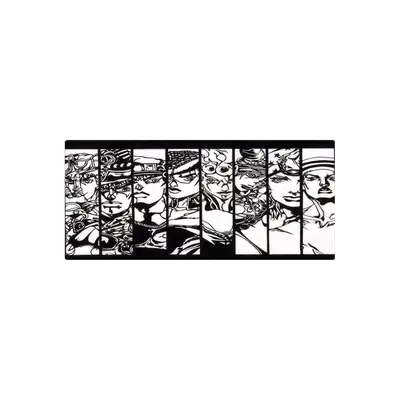 Mousepad jojos charachters 90x40 Classic | Custom