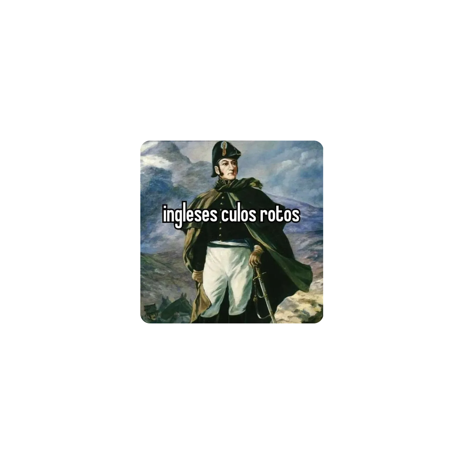 Mousepad Ingleses 25x25 Classic | Custom