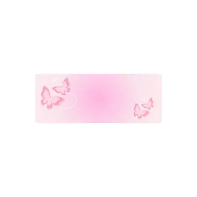 Mousepad DISEÑO DE MARIPOSAS 82x32 Classic | Custom