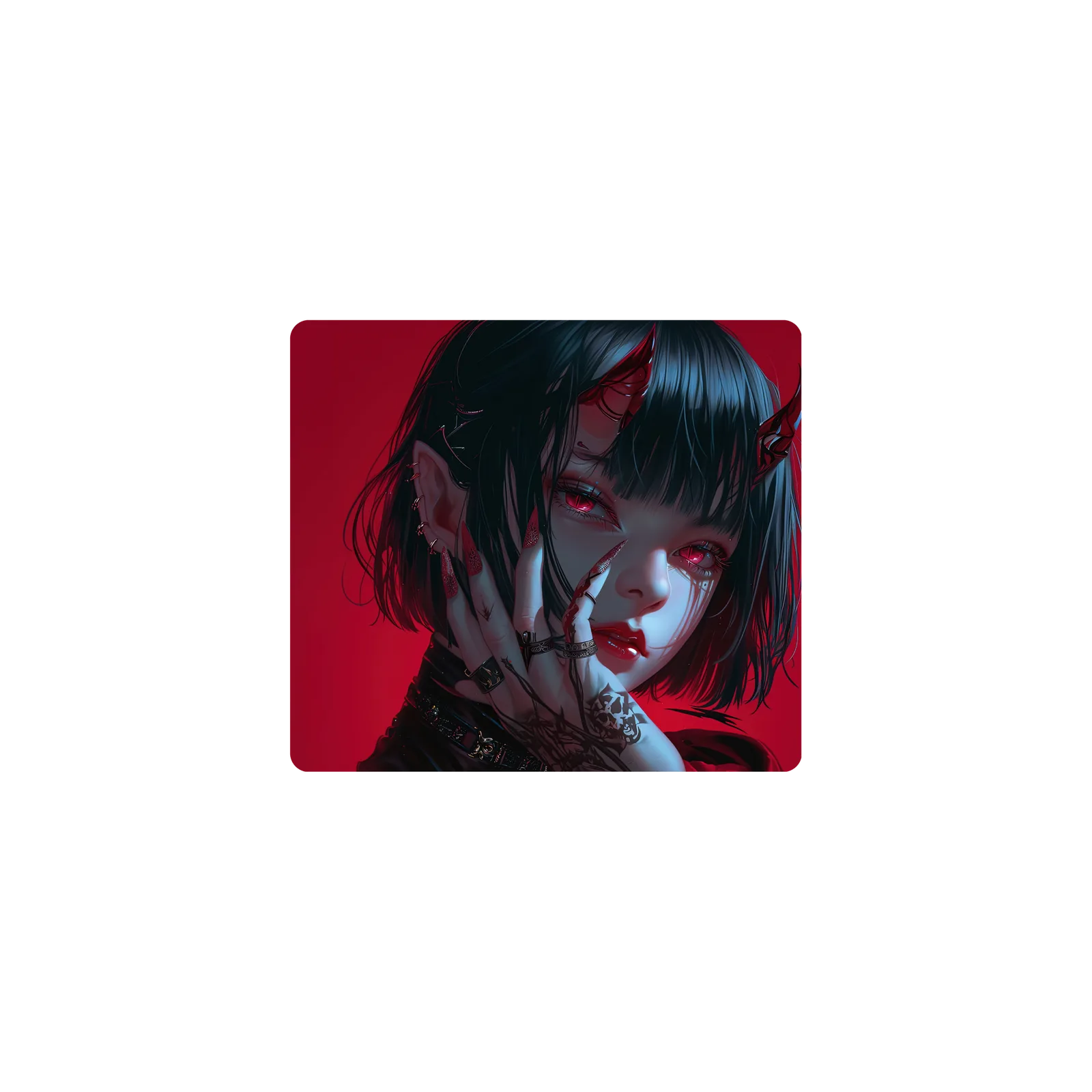 Mousepad AnimeGirlDemon 46x41 PRO | Custom