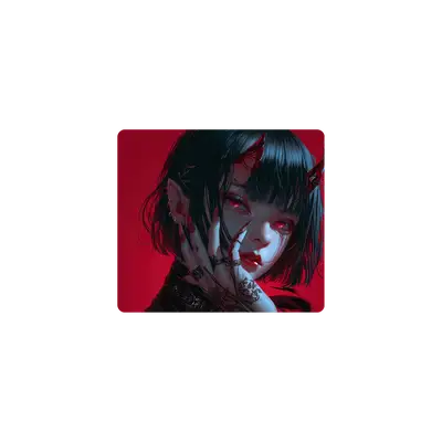 Mousepad AnimeGirlDemon 46x41 PRO | Custom