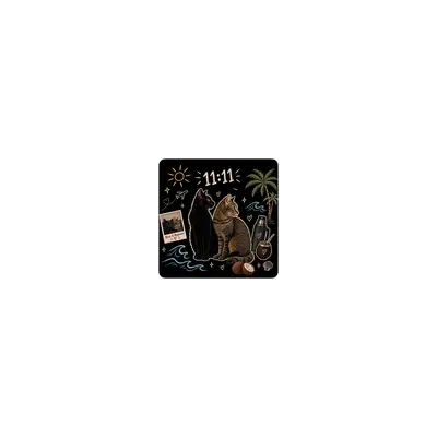 Mousepad rose-bagheera 25x25 Classic | Custom