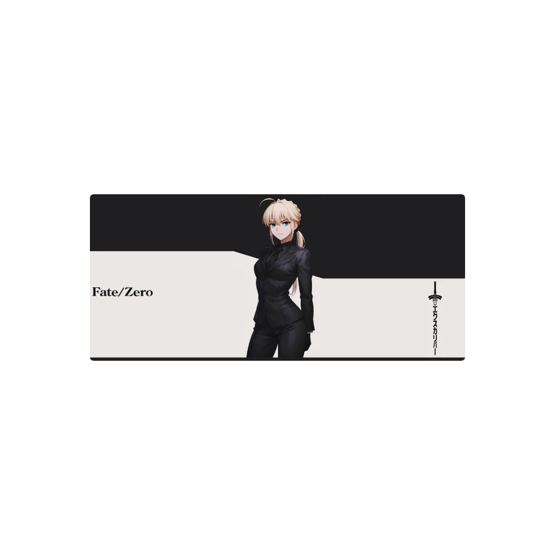 fate zero artoria pendragon en traje