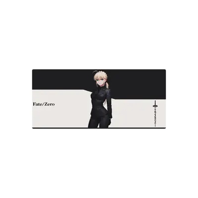 Mousepad fate zero artoria pendragon en traje 90x40 Classic | Custom