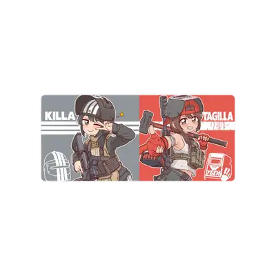 Mousepad Killa y Tagilla uwu 90x40 PRO | Custom