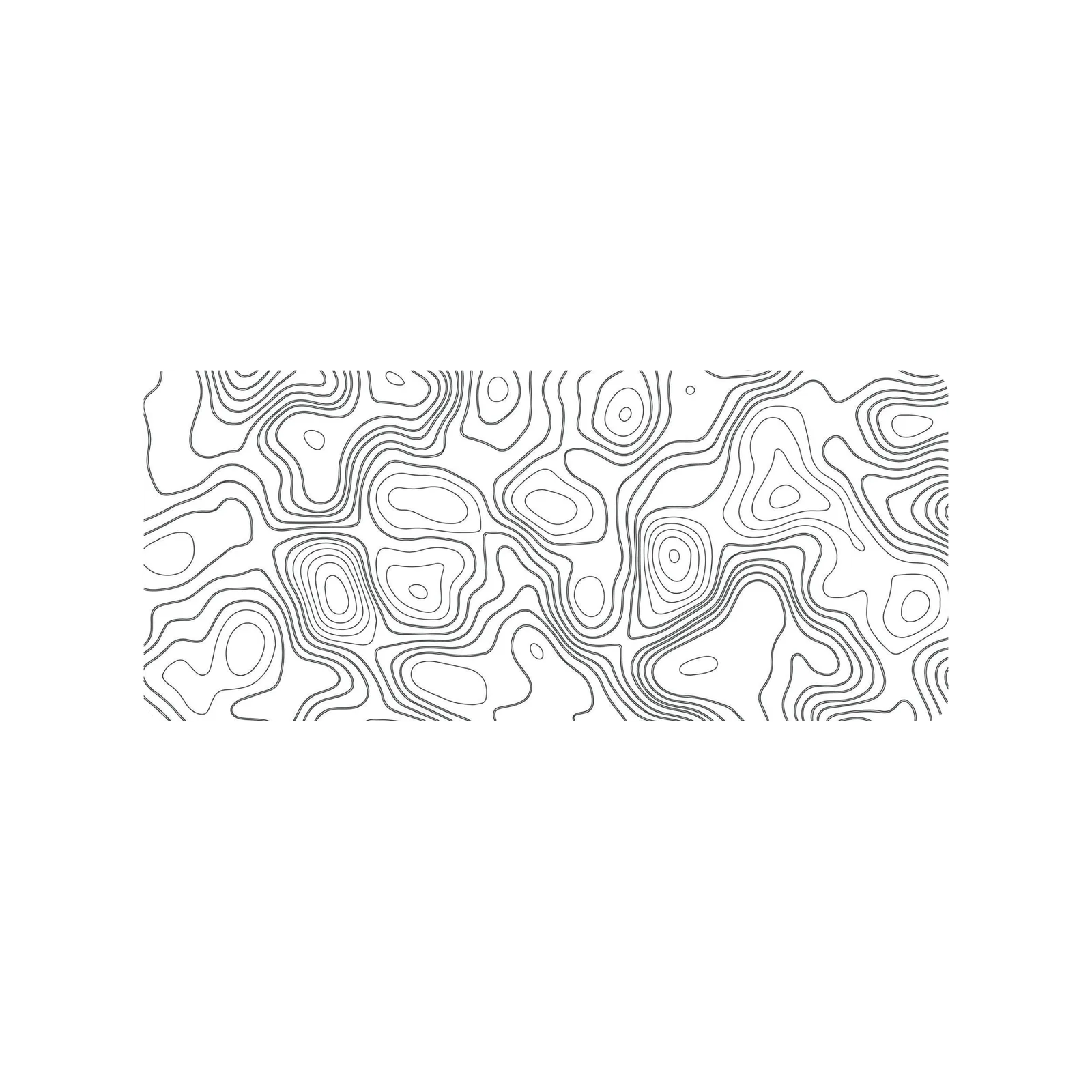 Mousepad Topograficc 70x30 Classic | Custom