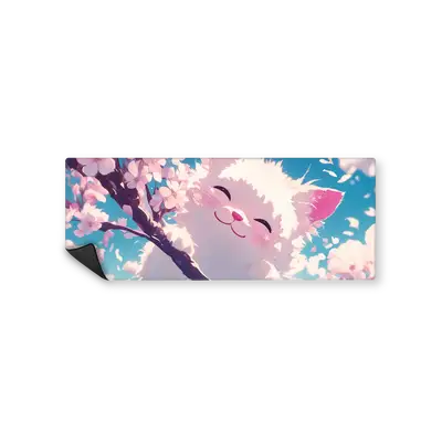 Mousepad Gatito Kawai 82x32 Classic | Custom
