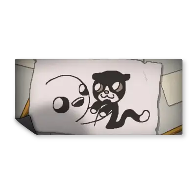 Mousepad Isaac y Guppy 90x40 Classic | Custom