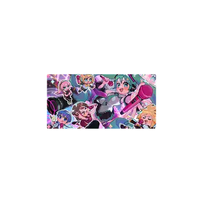 Mousepad miku y los vocaloids XD 60x30 PRO | Custom