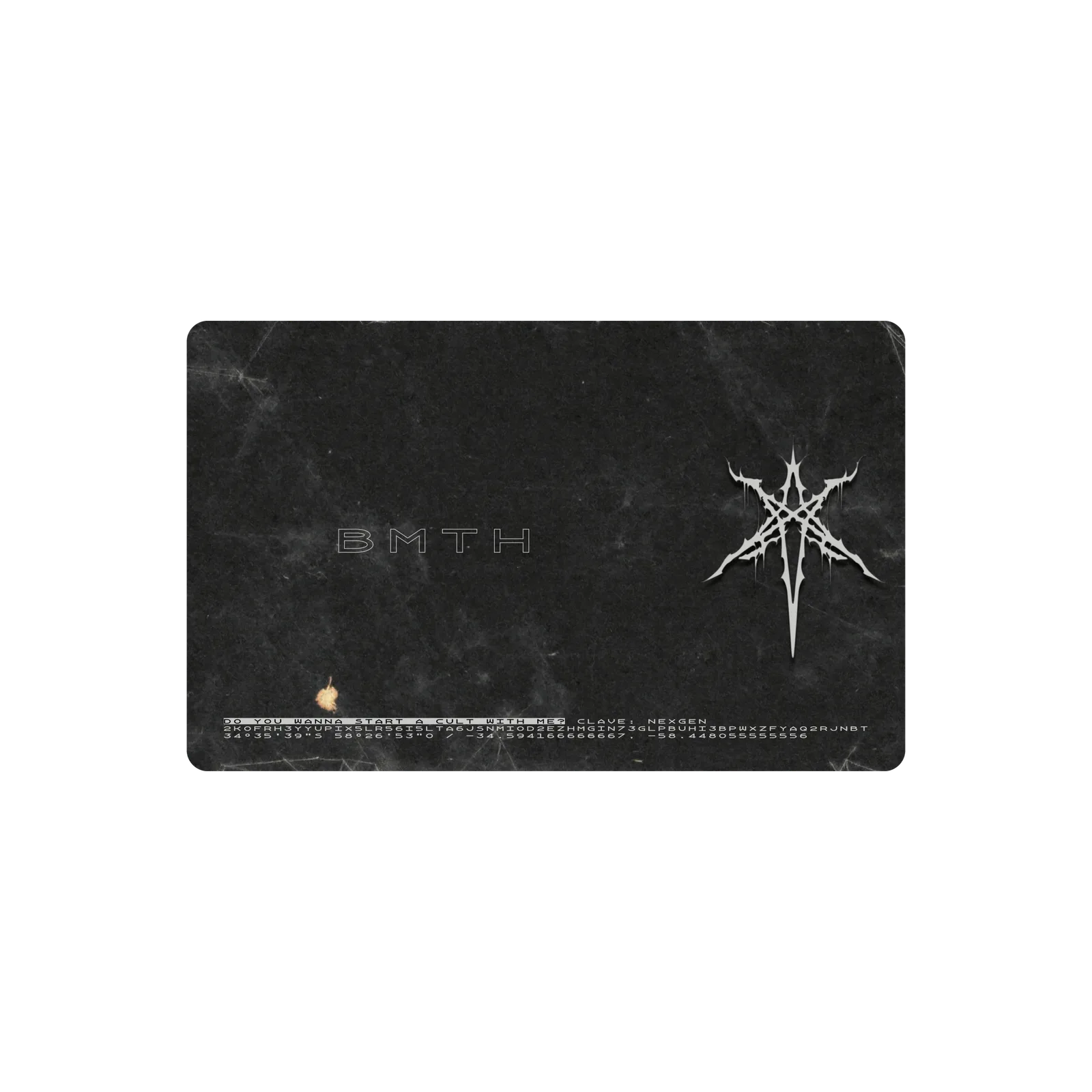 Mousepad BMTH 80x50 Classic | Custom