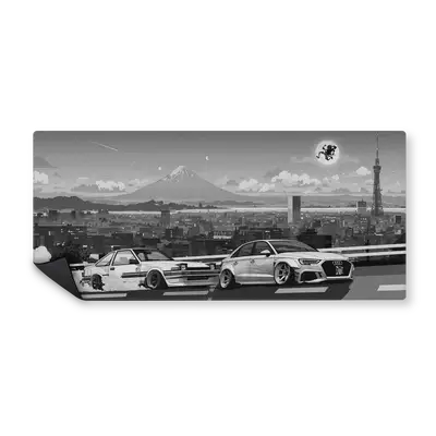 Mousepad Carreras Initial D Serie PRO de NOTMID, foto 2