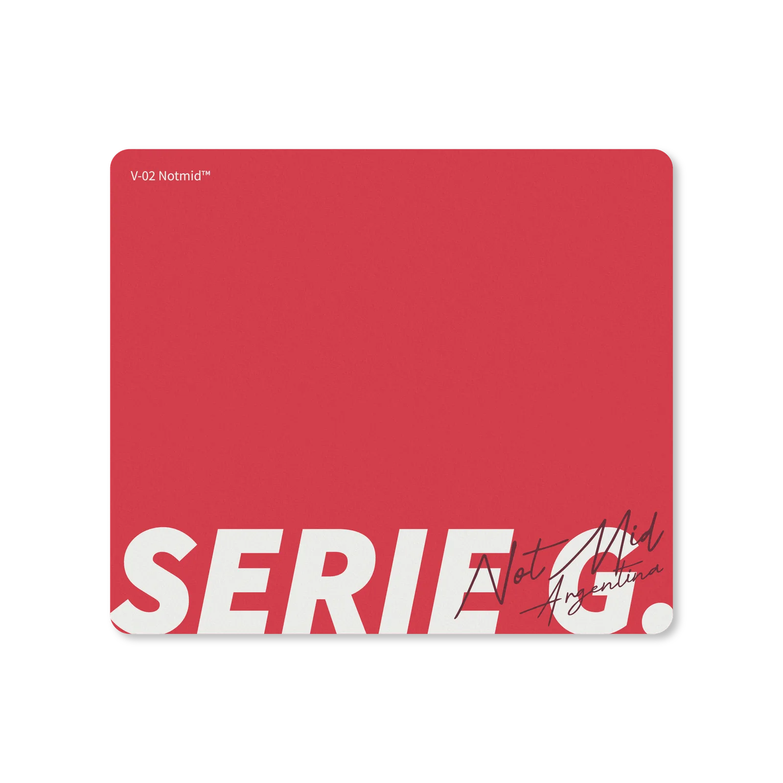 Glasspad Signature Rojo | Serie G V-S02