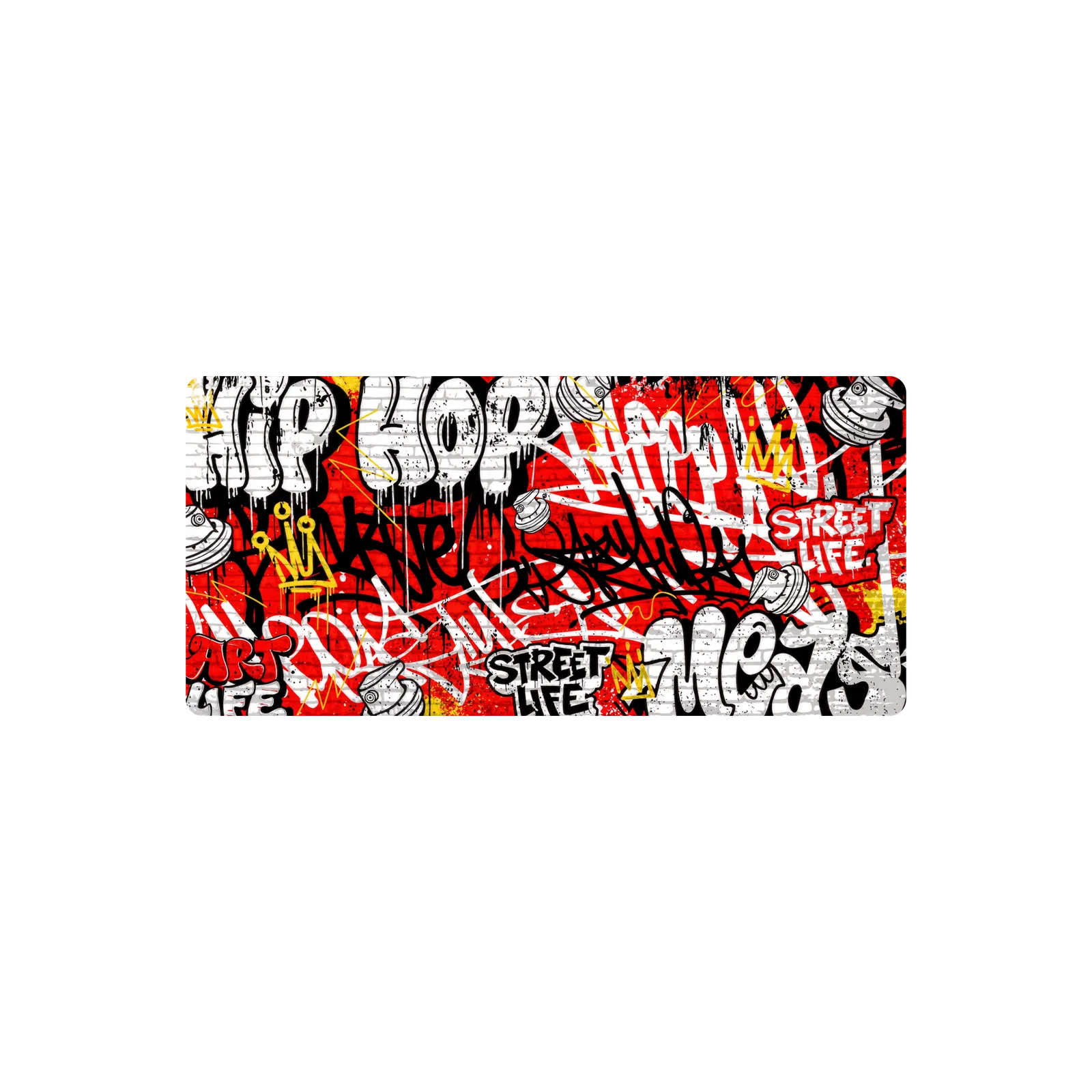 Mousepad Graffiti 2 90x42 Classic | Custom