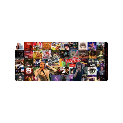 Mousepad DISCOGRAFÍA LOCO AMATO Y LA MONA 120x50  Classic | Custom