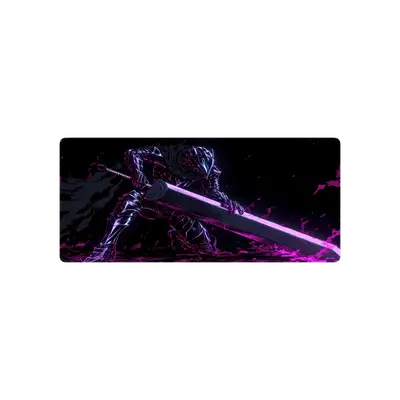 Mousepad Berserk Guts Armored Purple 90x40 PRO | Custom
