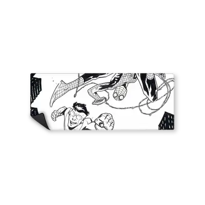 Mousepad para el gordo fan de spidermaninvincible 82x32 Classic | Custom