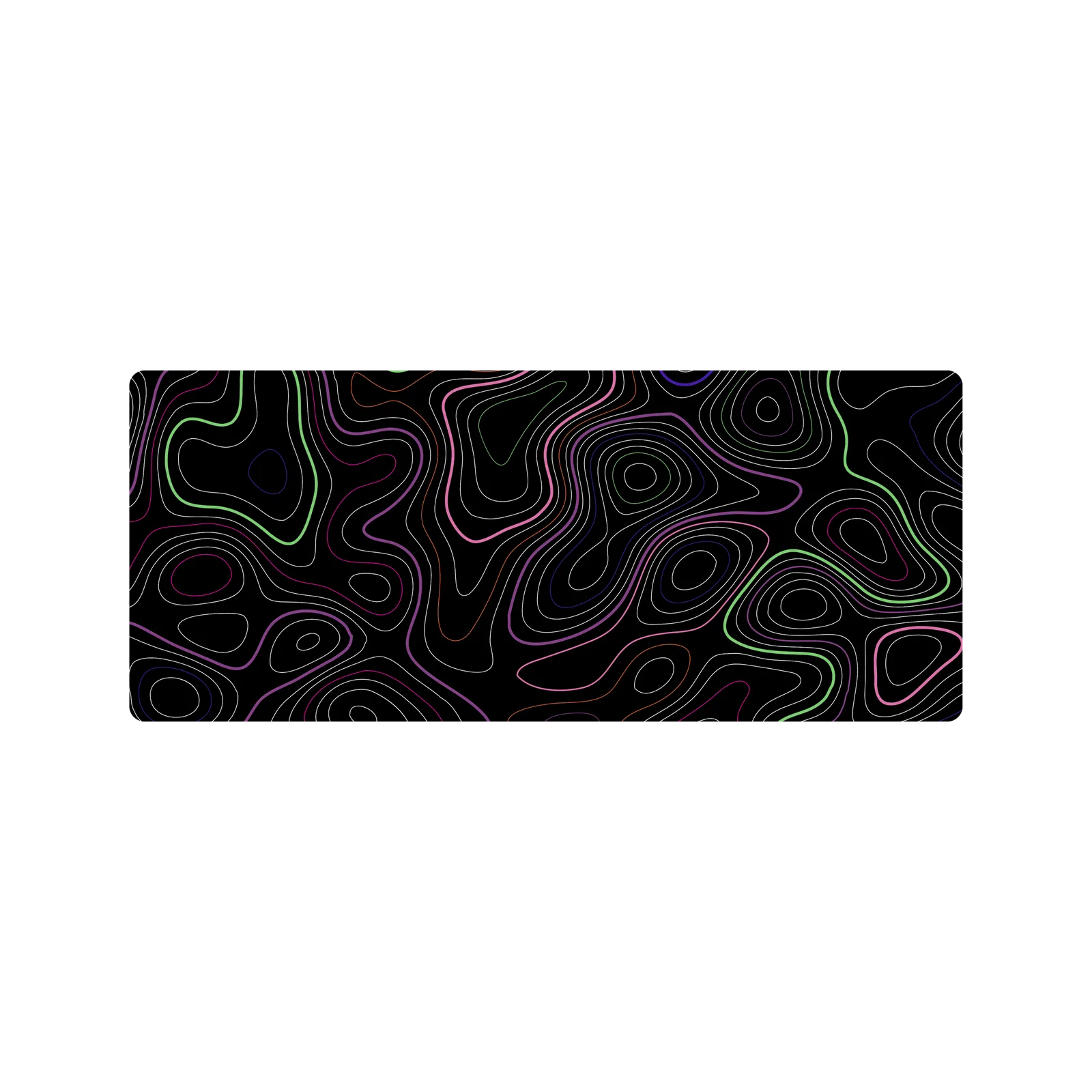 Mousepad ondas psicodélicas FJ studio 120x50 Classic | Custom