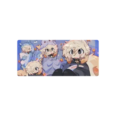 Mousepad Gatito Cute 2 90x40 Classic | Custom