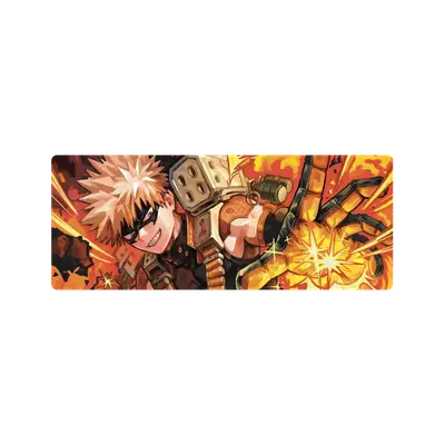 Mousepad Bakugo Fanart 65x25 Classic | Custom