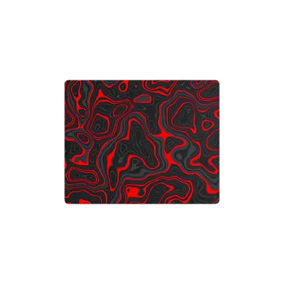 Mousepad Topográfico red and black 50x40 PRO | Custom