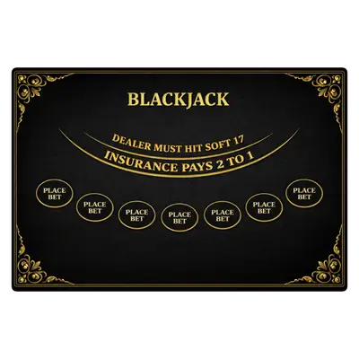 Mousepad Blackjack 120x80 Classic | Custom
