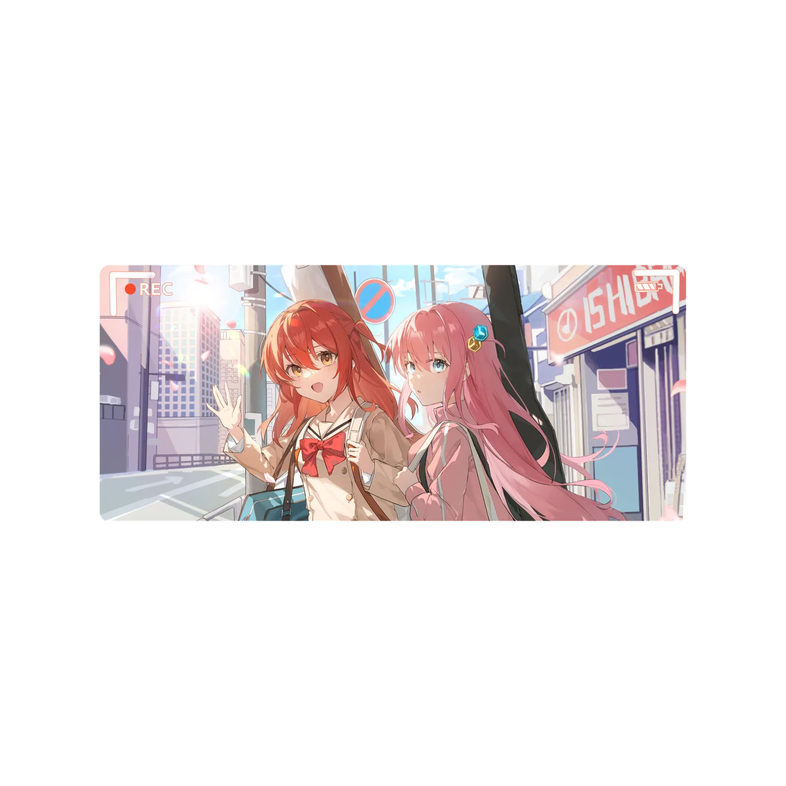 Mousepad Bocchi y Kita 70x30 Classic | Custom