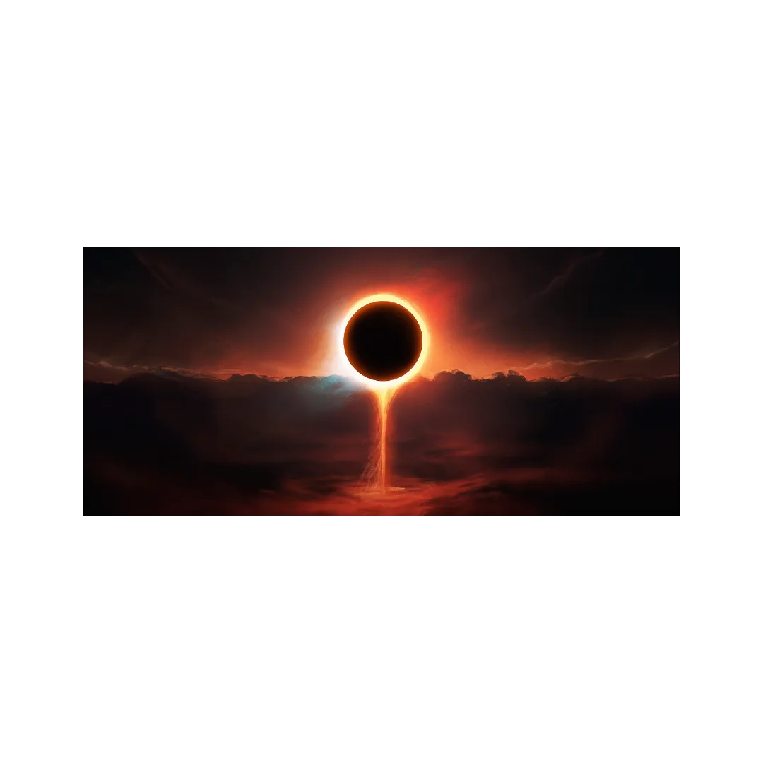 Mousepad Eclipse Dark Souls 90x40 PRO | Custom