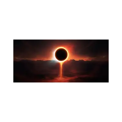 Mousepad Eclipse Dark Souls 90x40 PRO | Custom