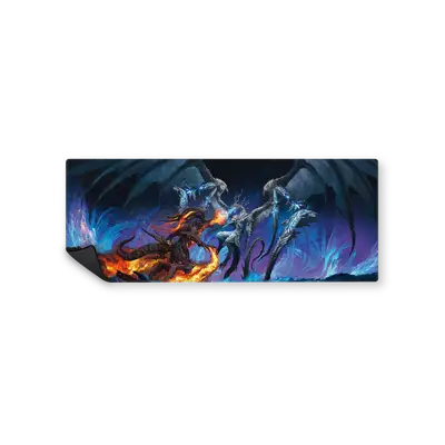 Mousepad ifritvsbahamut 82x32 Classic | Custom