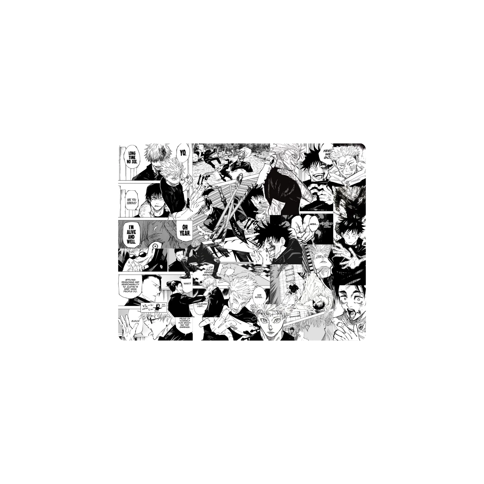 Mousepad Manga jujutsu kaisen 2 50x40 Classic | Custom