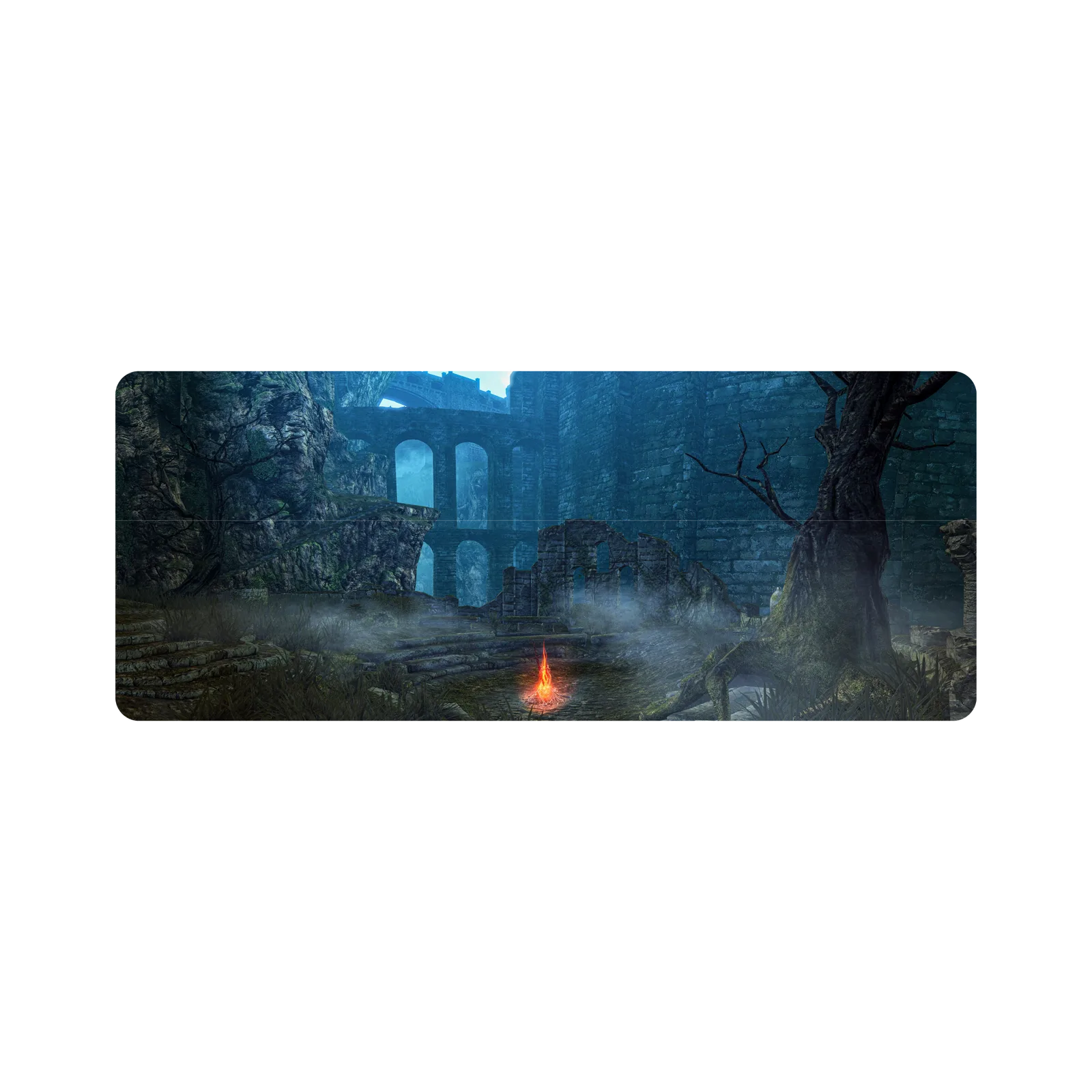 Mousepad Santuario de Enlace de Fuego 100x41 PRO | Custom