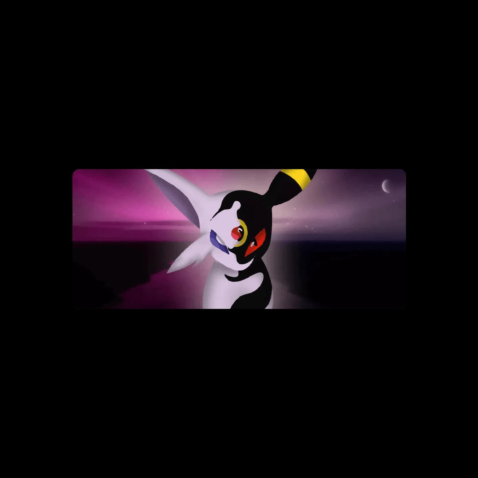 Mousepad Umbreon y Espeon 85x35 Classic | Custom